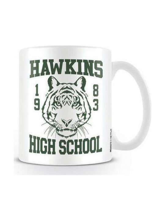 Pyramid International Stranger Things (Hawkins High School) Tasse Keramik Weiß 315ml MG25273 1Stück