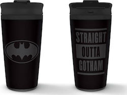 Pyramid International Batman (Straight Outta Gotham) Κούπα Μεταλλική Μαύρη 450ml