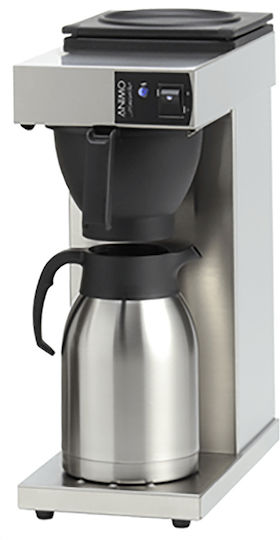 Animo EXCELSO Τ 10385 Комерсиална филтърна кафемашина 2100W с капацитет 2лт