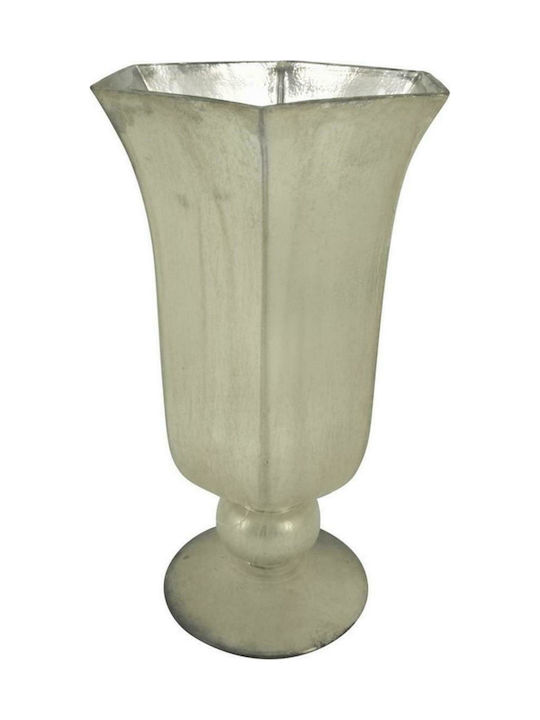 Artekko Glass Vase Perl 14x14x21.6cm