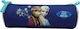 Bagtrotter Frozen Anna & Elsa Pencil Case Barrel with 1 Compartment Blue