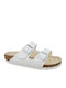 Birkenstock Arizona Birko-Flor Women's Flat Sandals Anatomic In White Colour 0051731