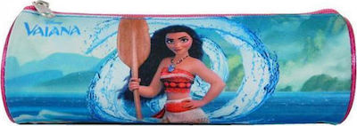 Bagtrotter Vaiana Pencil Case Barrel with 1 Compartment Blue