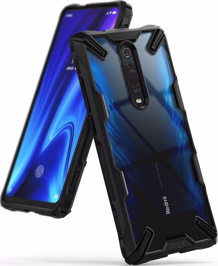 Ringke Fusion X Back Cover Plastic 2mm Black Xiaomi Mi 9T / 9T Pro