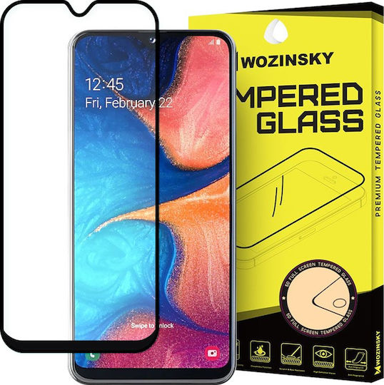 Wozinsky Adeziv complet Full Face Tempered Glass (Galaxy A20e)