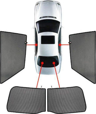 CarShades Car Side Shades for Opel Corsa Three Door (3D) 4pcs PVC.