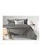Guy Laroche Чаршаф King Size 270x280см. Silky Антрацит