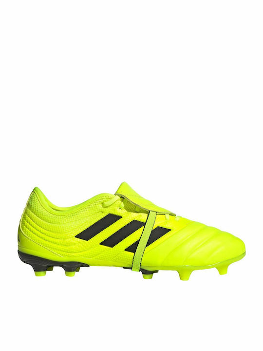 Adidas Copa Gloro 19.2 FG Χαμηλά Ποδοσφαιρικά Παπούτσια με Τάπες Solar Yellow / Core Black