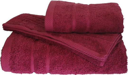 24home.gr Кърпа за ръце DORA 40x60см. Crimson Тегло 600гр/кв.м
