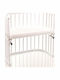 Babybay Λίκνο Original με Πλαϊνό Άνοιγμα White