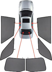 CarShades Car Side Shades for Audi Q3 Five Door (5D) 6pcs PVC.