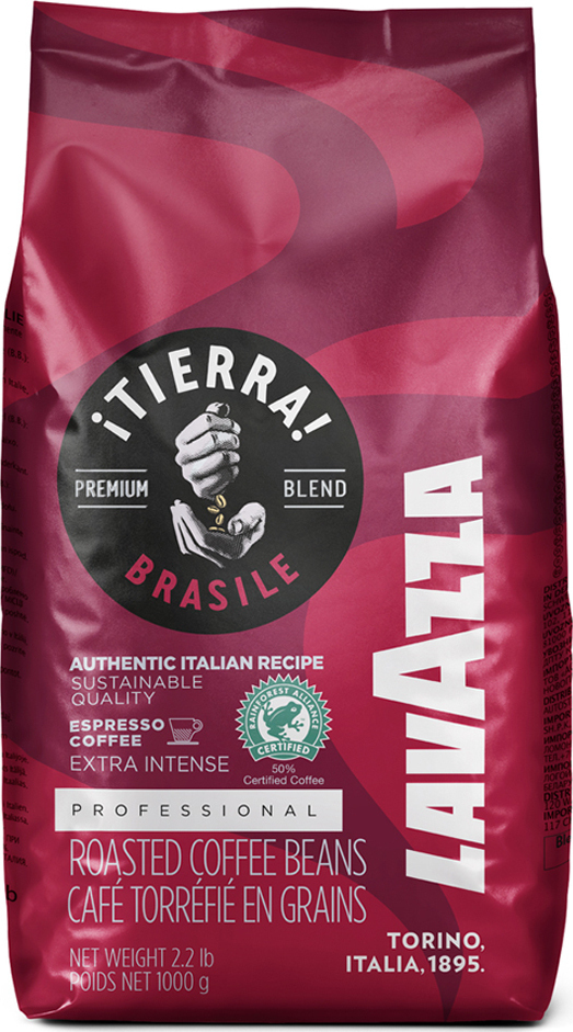 Lavazza Καφές Espresso Arabica Brazil Extra Intense σε Κόκκους 1000gr