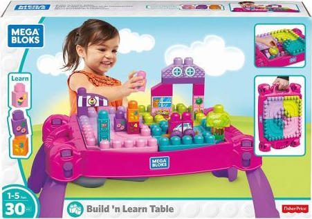 mega blocks construction table