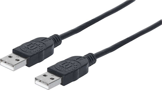 Manhattan USB 2.0 Cable USB-A male - USB-A male 1m (353892)