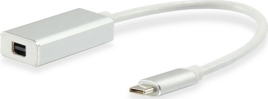 Equip Converter USB-C male to mini DisplayPort female White 1pcs 133457