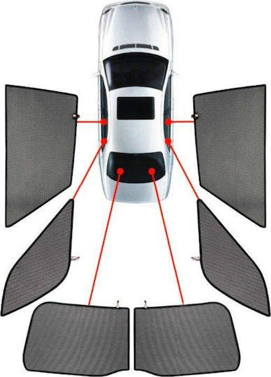 CarShades Πλαϊνά Σκίαστρα Αυτοκινήτου για VW Passat Τετράπορτο (4D) 4τμχ