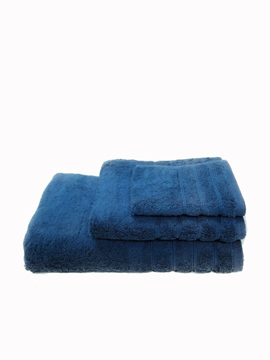 Anesis Facecloth Pennie 50x100cm Blue Raff Weig...