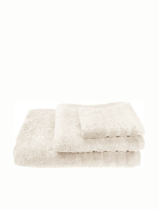 Anesis Pennie Facecloth 50x100cm Light Beige We...