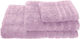 Anesis Bath Towel Set 3pcs Pennie Dusty Lila Weight 600gr/m²