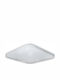 Adeleq Ceiling Light Fixture Square Outdoor LED Panel 18W with Natural White Light 4000K 28x28cm