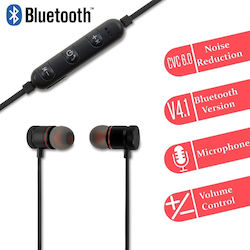 RY-1 In-ear Bluetooth Handsfree Μαύρο