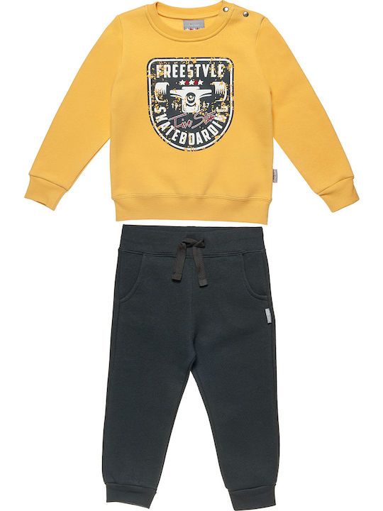 Alouette Kids Sweatpants Set Yellow 2pcs