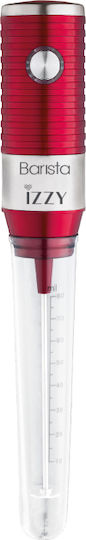 Izzy Barista Milk Frother Electric Hand Held 30W Spicy Red