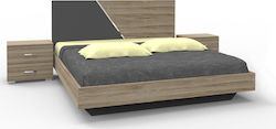 Heri Xylo Schlafzimmermöbel-Set Faltso 160x200cm 3 Stück