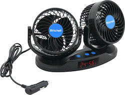 Compass Mitchell Duo Double Car Fan 12V