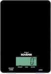 Schafer 90664 Digital Kitchen Scale 1gr/5kg Black