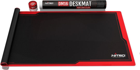 Nitro Concepts DM16 Gaming Mouse Pad XXL (1600mm) Black / Red NC-GP-MP-006