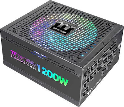 Thermaltake Toughpower PF1 ARGB 1200W Μαύρο Τροφοδοτικό Υπολογιστή Full Modular 80 Plus Platinum