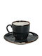 Espiel Terra Porcelain Espresso Cup Set 90ml Γκρι