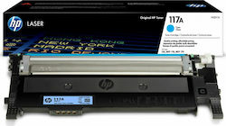 HP 117A Toner Laser Εκτυπωτή Κυανό 700 Σελίδων (W2071A)