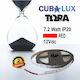 Cubalux Ταινία LED SMD5050 12V Κόκκινο 5m