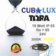 Cubalux Waterproof LED Strip Power Supply 24V w...