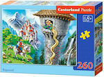 Puzzle pentru Copii Rapunzel pentru 8++ Ani 260buc Castorland