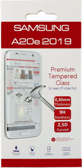 Volte-Tel 2.5D Full Face Tempered Glass (Galaxy A20e)