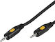 Vivanco 3.5mm male - 3.5mm male Cable Black 2m (45419)