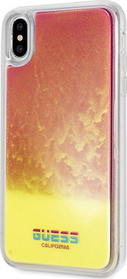 Guess Plastic Back Cover Pink (iPhone X / Xs)