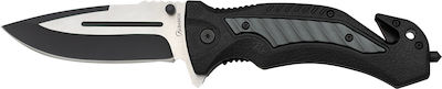 Martinez Albainox Pocket Knife Black/Grey with Blade made of Stainless Steel