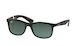 Ray Ban Unzerbrechliche Quadratische Kinder-Sonnenbrillen Schwarze