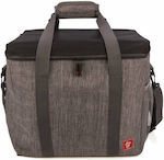 Iris Barcelona Insulated Bag Shoulderbag Cooler Enjoy Life 25 liters L53 x W20 x H33cm. Gray