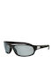 Bolle Anaconda Men's Sunglasses with Black Plastic Frame and Black Lens 10339 AB