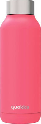 Quokka Solid Flasche Thermosflasche Rostfreier Stahl BPA-frei Rosa 510ml 11829