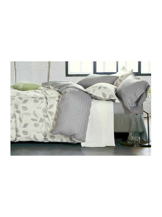 Mc Decor 546 Σετ Σεντόνια Μονά 160x260εκ. Γκρι (3τμχ)