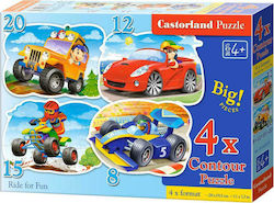 Puzzle pentru Copii Ride for Fun 55buc Castorland