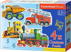 Kinderpuzzle Vechicles 22pcs Castorland