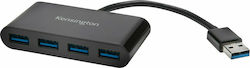 Kensington UH4000 Hub USB 4 Porturi (USB-A) K39121EU