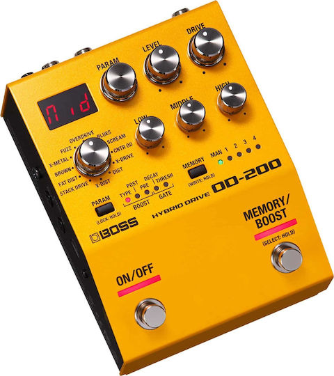 Boss Hybrid OD-200 Pedals Effect Distortion Electric Guitar